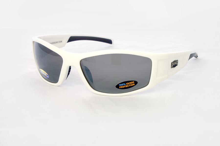 Pugs Sunglasses Plastic half Frames Blue Gray Amber Black – Team